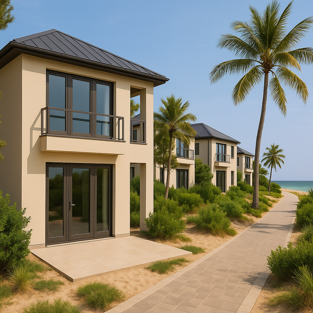 Vì sao công trình ven biển nên sử dụng nhôm Anodized-ED?