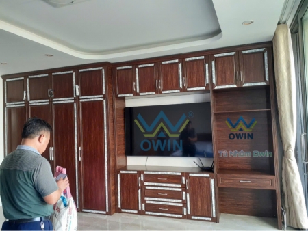 Tủ nhôm nội thất OWIN LUXURY