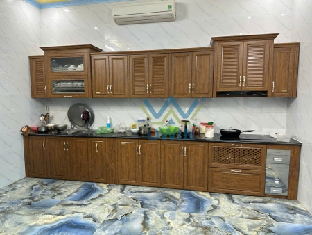 Tủ bếp chữ I OWIN LUXURY