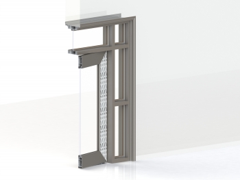 Hệ cửa thủy lực OWIN LUXANODE Anodized-ED